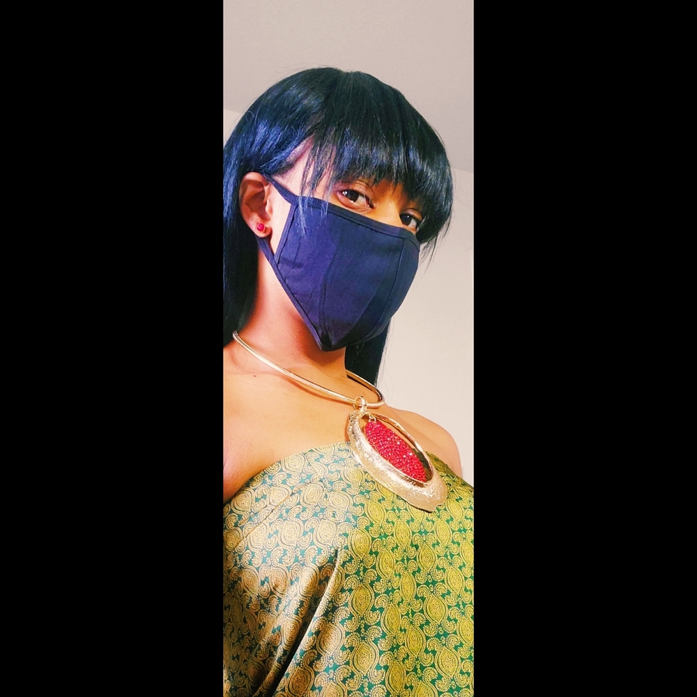 Majestic Red & Gold Necklace